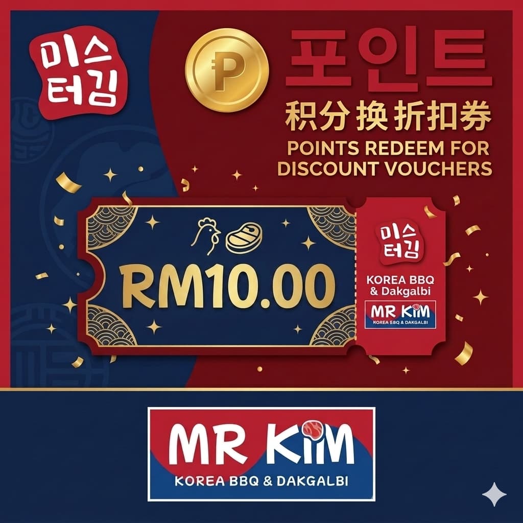 Points Redeem for RM10.00 Discount Voucher